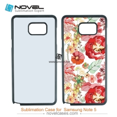 2D Sublimation Plastic Phone Case for SAM Galaxy Note 5