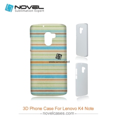 For Lenovo K4 Note/A7010 Blank Plastic Sublimation 3D Phone Case Cover