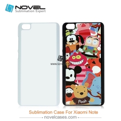 2D Sublimation Plastic Phone Case for xiaomi note