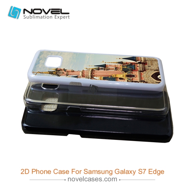 Sublimation plastic  Phone Case for SAM S7 edge