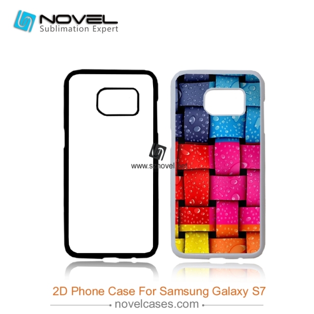 Sublimation custom design plastic Phone Case for SAM S7