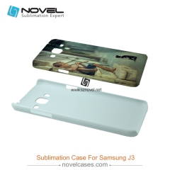 For SAM Galaxy J3 2016 Sublimation 3D Blank Plastic Phone Case