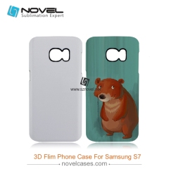 3D Sublimation film mobile Phone Case for Sam S7