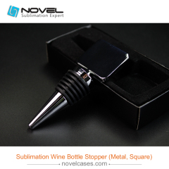 Sublimation Wine Bottle Stopper,Squre Shape