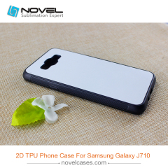 Hot selling Sublimation blank Rubber Phone Case for Sam galaxy J710, J7 2016 Model