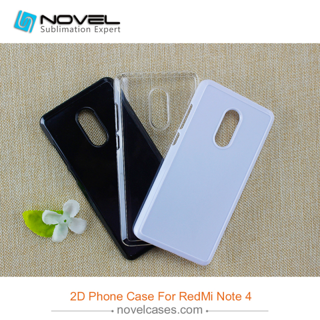 DIY Sublimation Plastic phone case for Redmi Note 4