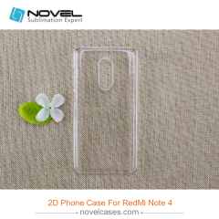DIY Sublimation Plastic phone case for Redmi Note 4