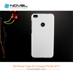 For Huawei P8 lite 2017,3D Sublimation Blank DIY Phone Cover