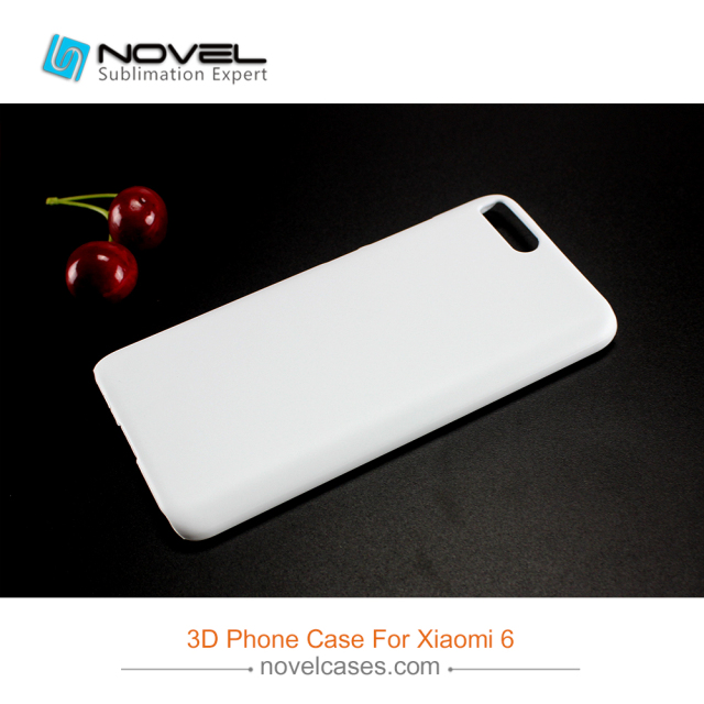 For Xiaomi 6 Blank 3D Sublimation Plastic Phone Housing
