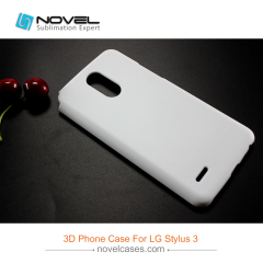 For LG Stylus 3 Blank 3D Sublimation Phone Cover
