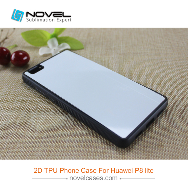 Sublimation Rubber Phone Shell for Huawei P8 lite, Blank Phone Shell