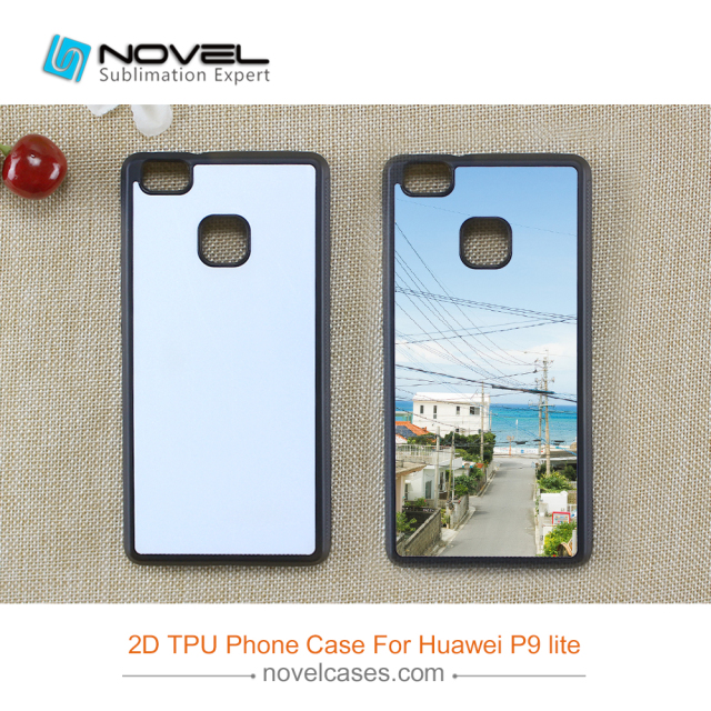 Blank Sublimation TPU Cover for Huawei P9 Lite, DIY Phone Case