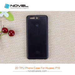 Latest Fashionable 2D Sublimation Rubber Cell Phone Shell For Huawei P10