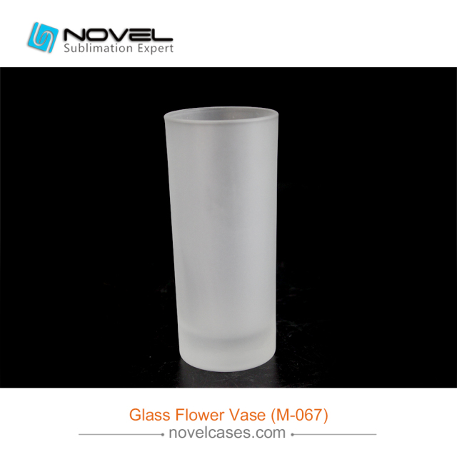 DIY Personalized Sublimation Glass Flower Vase,Blank Photo Vase