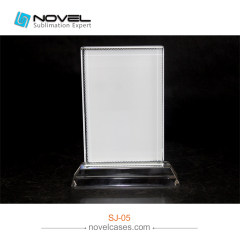 Sublimation Coating Blank Crystal Vertical Rectangle,Wedding Gift Crystal