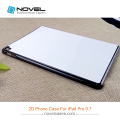 New Arrival 2D Sublimation Blank Plastic Case For iPad Pro 9.7