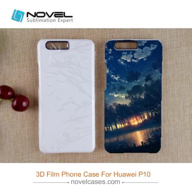 Custom 3D White Sublimation Blank Film Phone Shell For Huawei P10