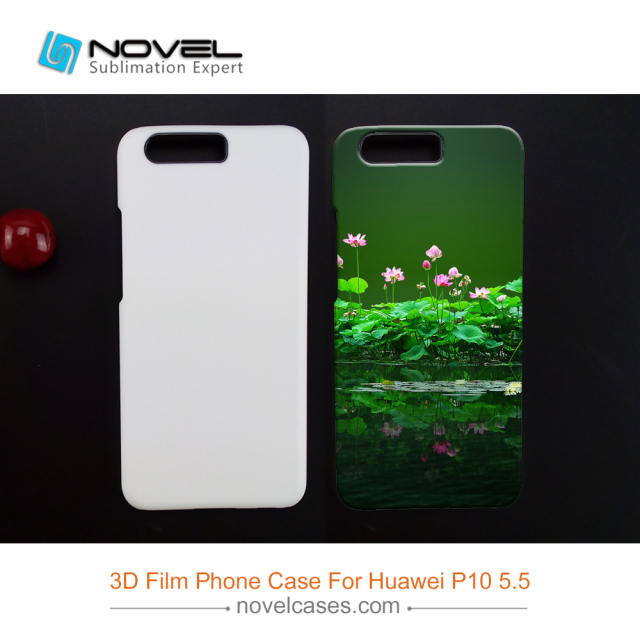 New Arrival Sublimation Blank 3D Film Mobile Phone Case For Huawei P10 Plus/P10 5.5&quot;