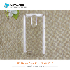 For LG K8 2017 Europe Version Custom Sublimation 2D Plastic Cell Phone Case