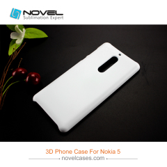 For Nokia 5 Sublimation 3D Blank Plastic Mobile Phone Cover