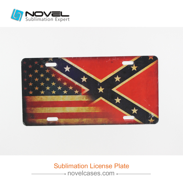 New Sublimation Blank Custom Car Aluminum License Plate