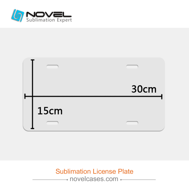 New Sublimation Blank Custom Car Aluminum License Plate