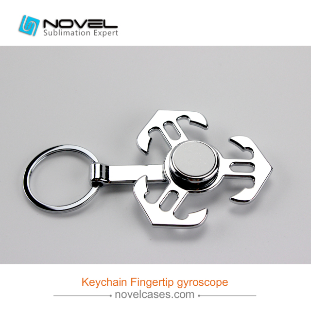 New Style Popular Sublimation Keychain Fingertip Gyroscope