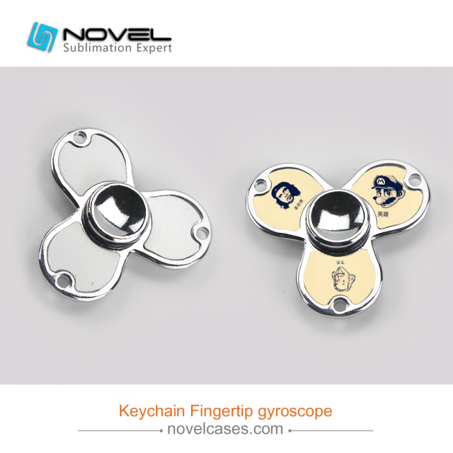 New Style Popular Sublimation Keychain Fingertip Gyroscope