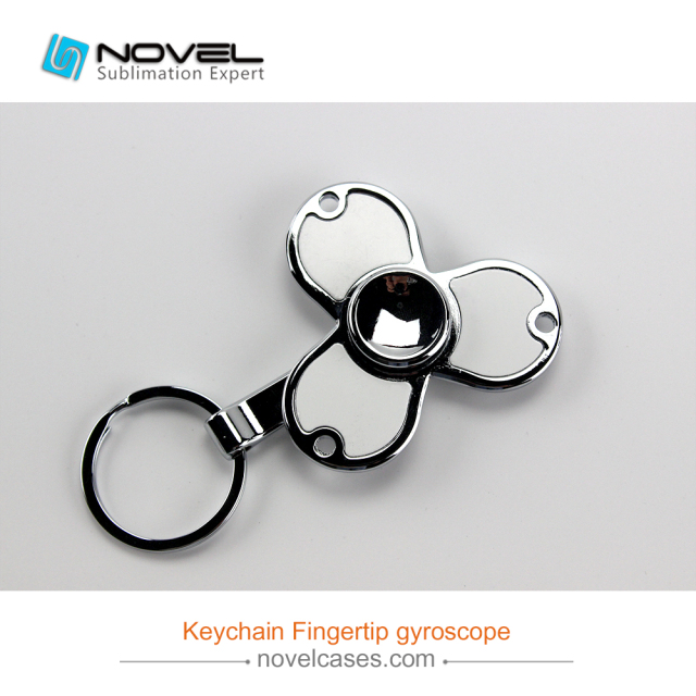 New Style Popular Sublimation Keychain Fingertip Gyroscope