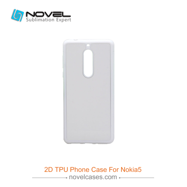 2D TPU Cell Phone Case For Nokia 5,Sublimation Phone Housing
