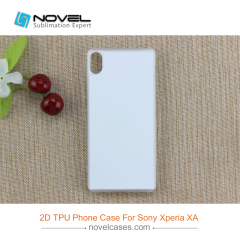 2D Sublimation Rubber Case For Sony Xperia XA,Custom Blank Phone Cover