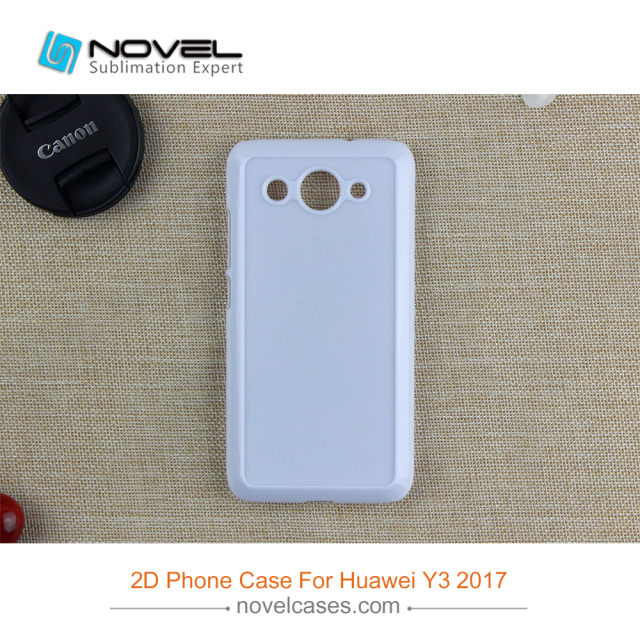 Sublimation 2D Plastic Smartphone Back Case For Huawei Y3 2017