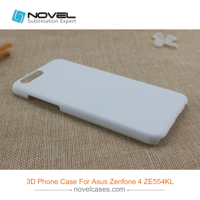 New DIY Sublimation 3D PC Mobile Phone Cover For Asus ZenFone 4 ZE554KL