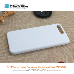 New Customs Sublimation 3D Plastic Case For Asus ZenFone 4 Pro ZS551KL