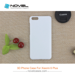 For Xiaomi Mi 6 Plus Sublimation 3D PC Smartphone Back Shell