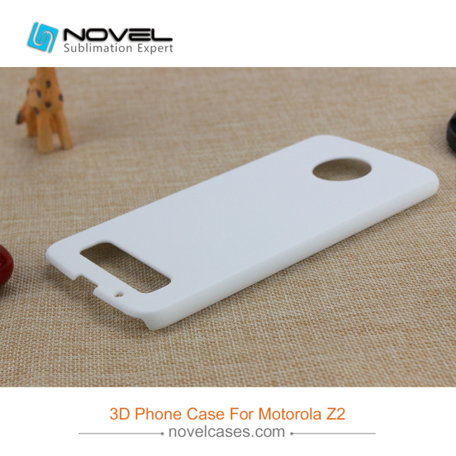 For Moto Z2 3D Sublimation White Blank Phone Shell/Smartphone Case Cover