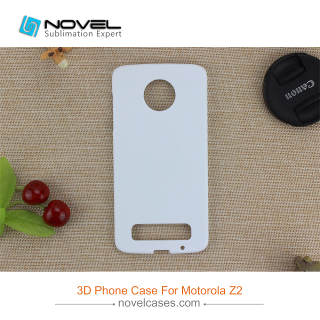 For Moto Z2 3D Sublimation White Blank Phone Shell/Smartphone Case Cover