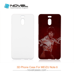 For Meizu Note 6 Custom Sublimation 3D Plastic Phone Case,High Quality Smartphone Cover
