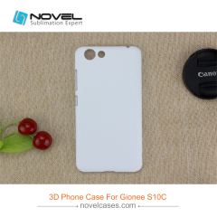 For Gionee Elife S10C Sublimation Hard Plastic Back Shell Mobile Phone
