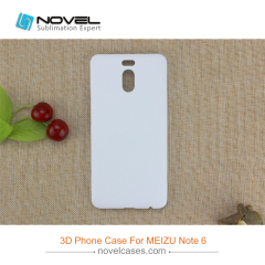 For Meizu Note 6 Custom Sublimation 3D Plastic Phone Case,High Quality Smartphone Cover
