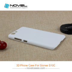For Gionee Elife S10C Sublimation Hard Plastic Back Shell Mobile Phone