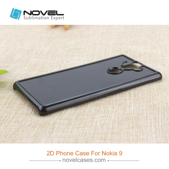 For New Arrival Nokia 9 Sublimation 2D Plastic Back Shell Phone Case