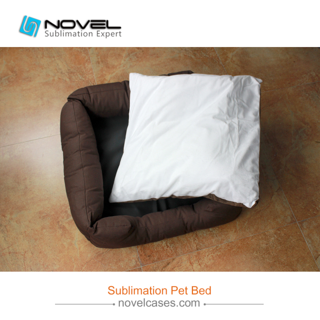 New Custom Sublimation Canvas Pet Bed