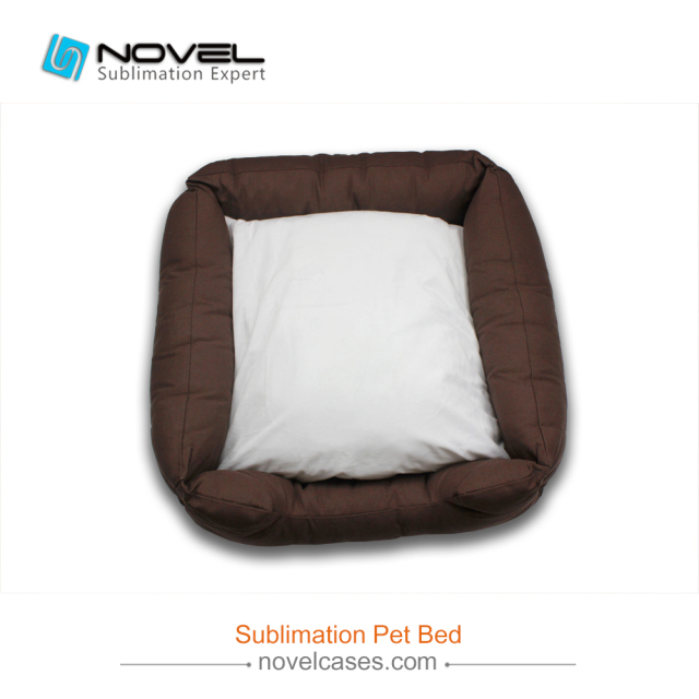 New Custom Sublimation Canvas Pet Bed
