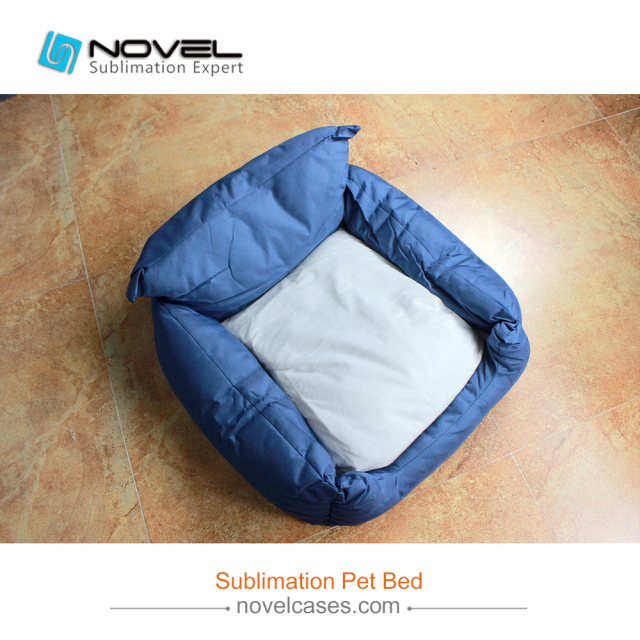 New Custom Sublimation Blank Oxford Cloth Pet Bed