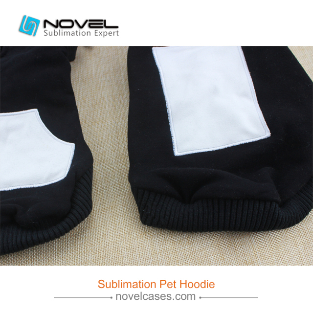 New Sublimation Printable Pet Hoodie With Rectangle/Pocket Shape