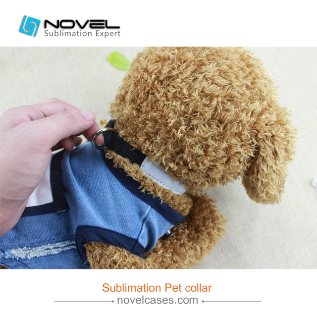 Custom Sublimation Blank Adjustable Dog Collar With Different Size