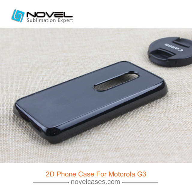 For Moto G3 DIY Blank Sublimation 2D PC Mobile Phone Case