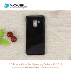 For Galaxy A8 2018 Custom Sublimation 2D Hard Plastic Cell Phone Back Case