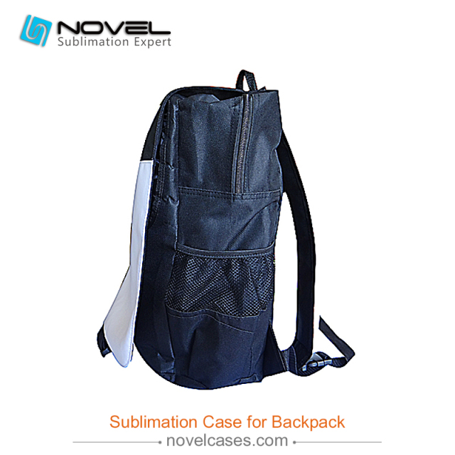 Sublimation Blank Youth Backpack--Black